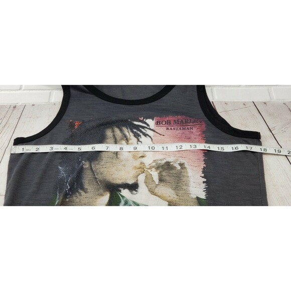 Bob Marley Rastaman Unbranded Ladies Tank Top Size Small - Picture 5 of 7